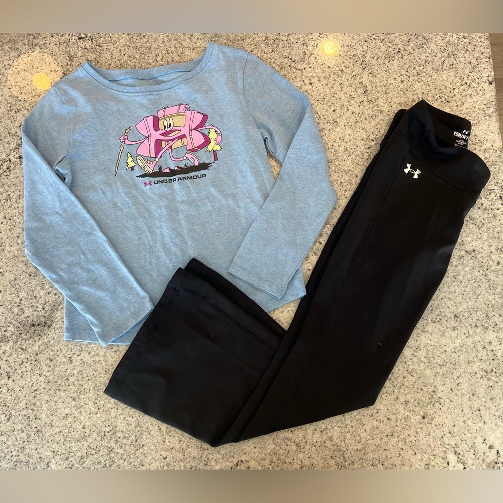 Under Armour Outfit Girls Size 6